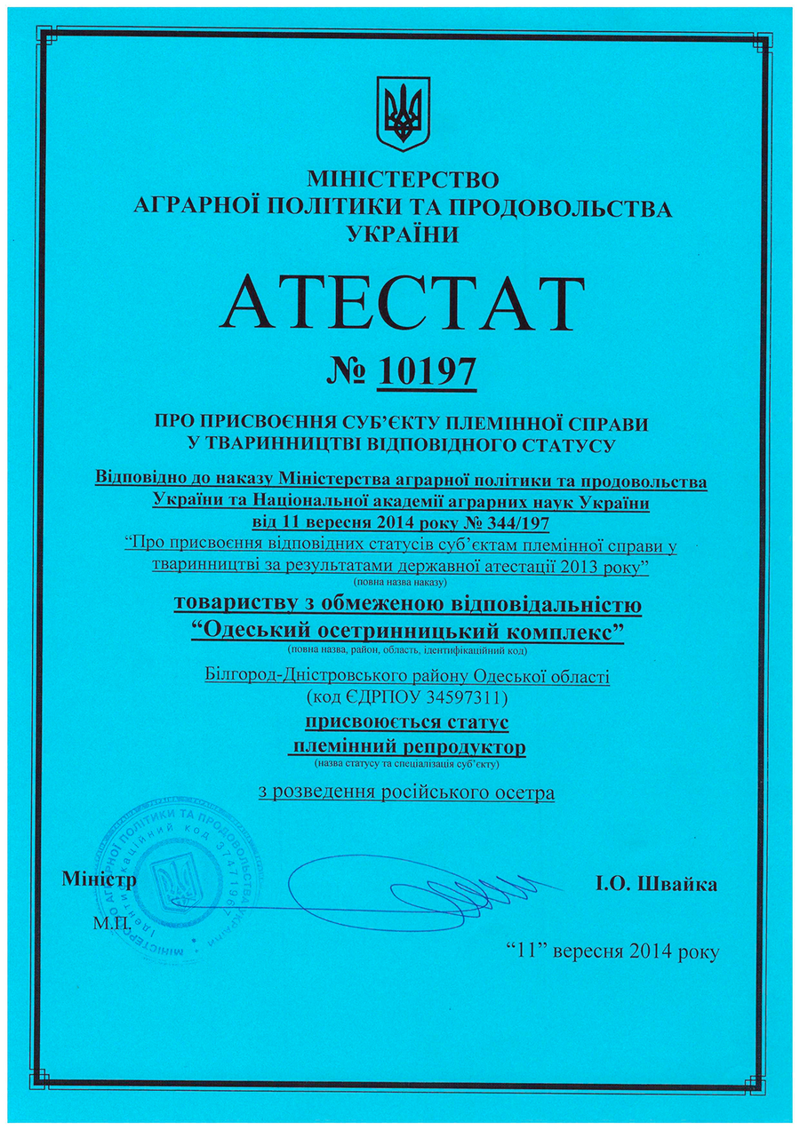 Сертификаты